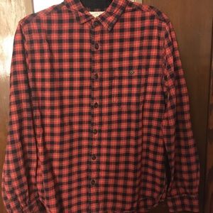 Black and red flannel